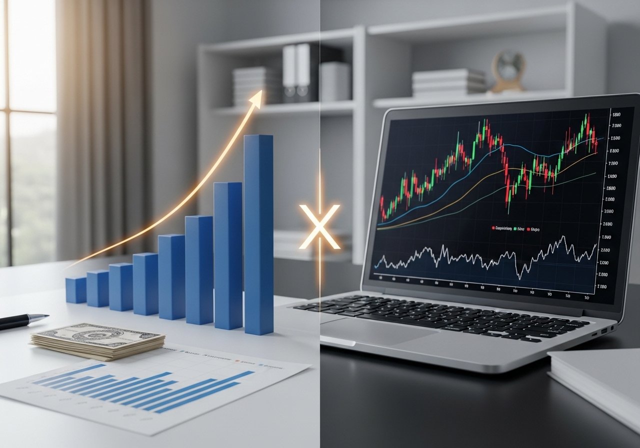 Renda fixa x renda variável